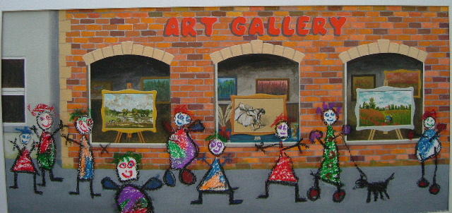 Window Shopping I (Giclee)
